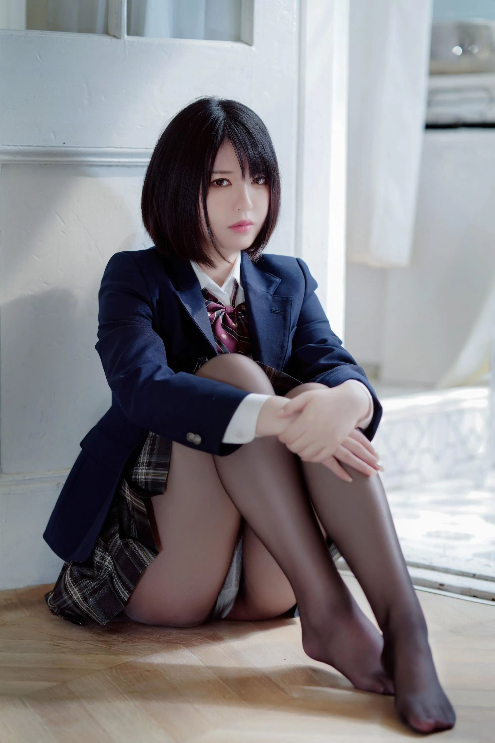 半半子 – NO.46 彼女の制服姿が好き [54P]插图5